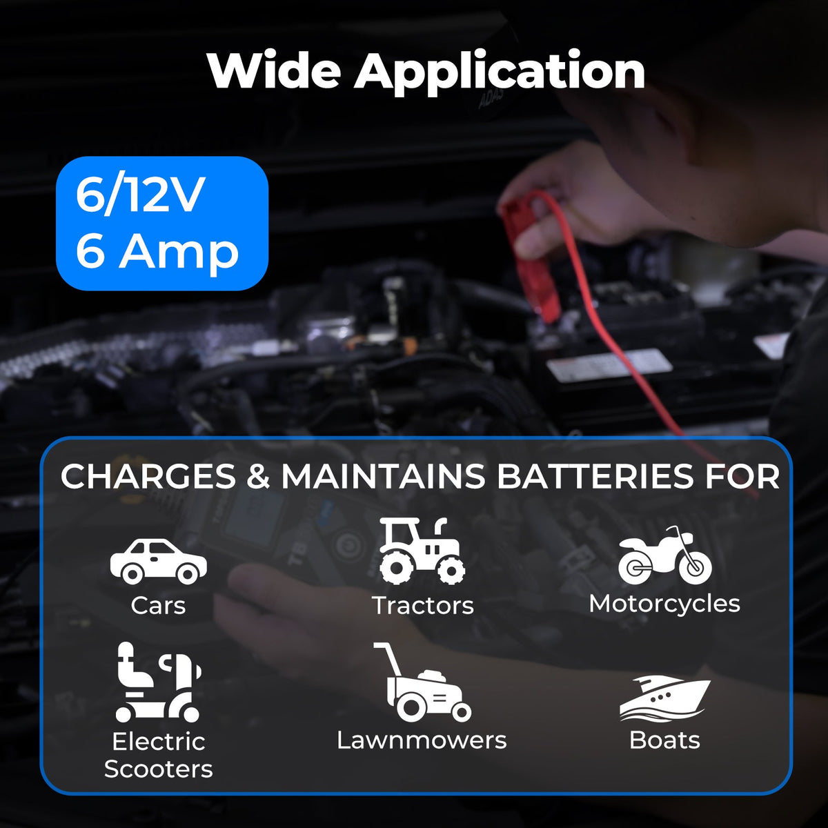 Battery Accessories For The TB6000Pro - VulkaTools