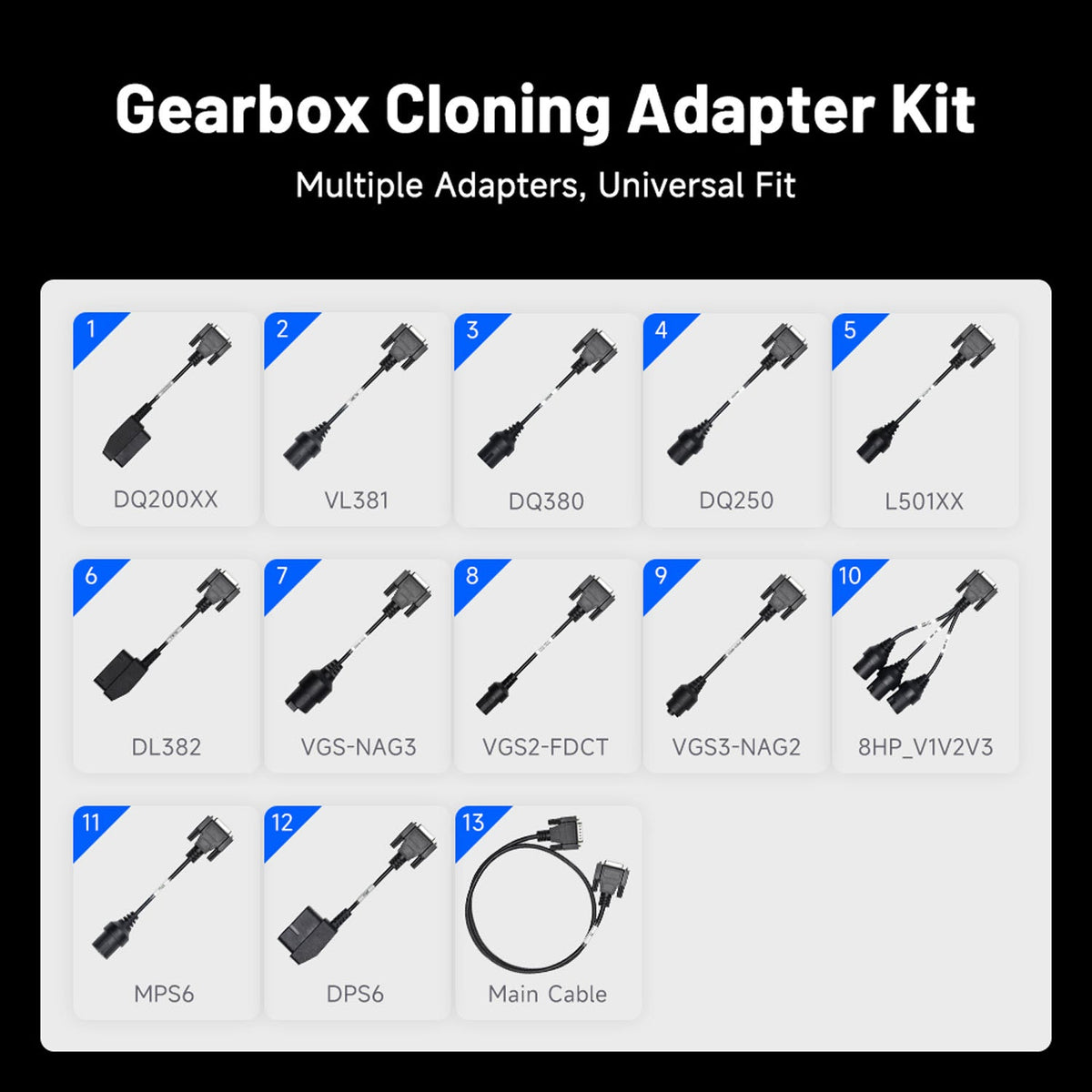 Gearbox Cloning Adapter Kit - VulkaTools