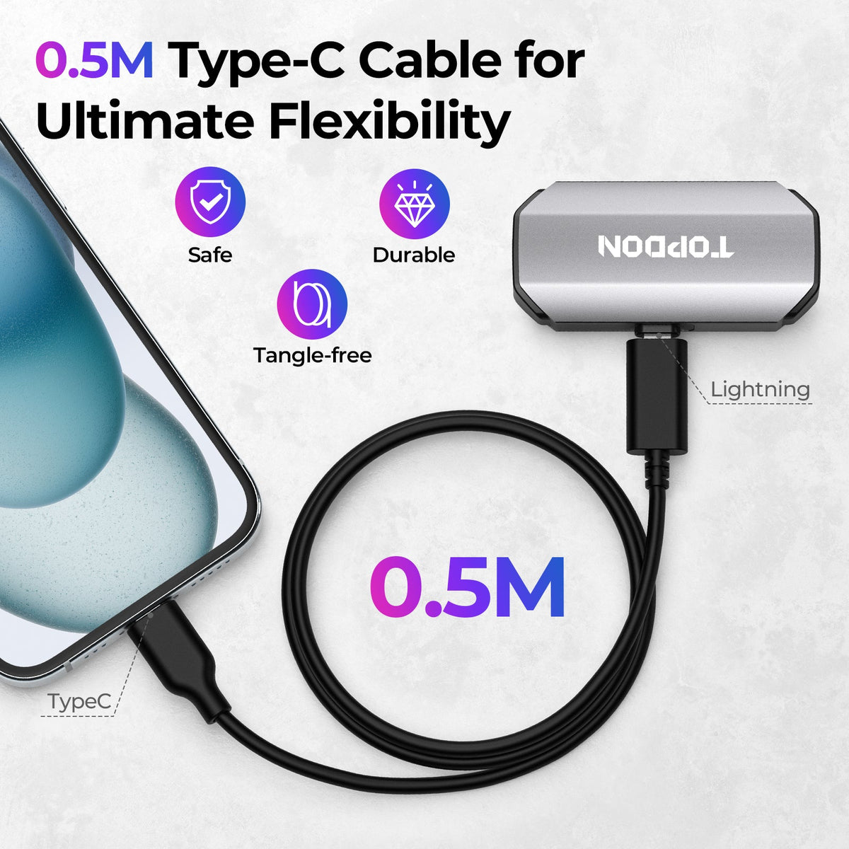 Type-C Cable for TC002 - VulkaTools