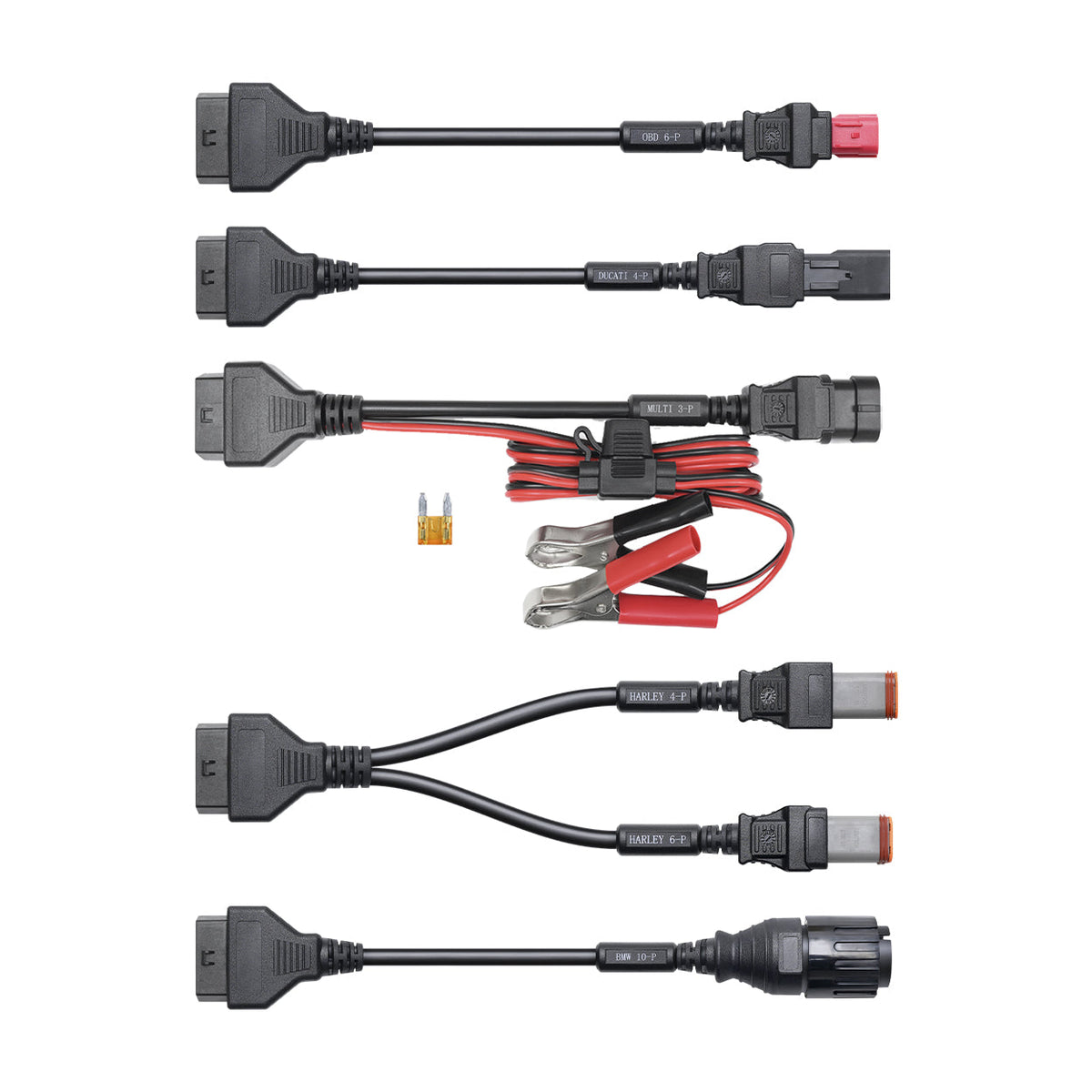 TopScan Moto 3-in-1 Cable Package - VulkaTools